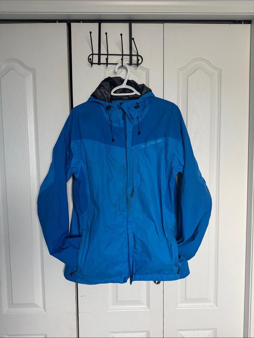 Helly Hansen Bright Blue Packable Hooded Jacket